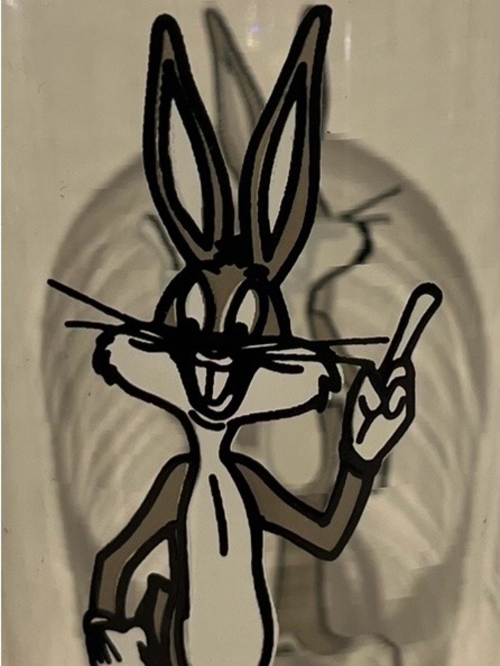 Vintage 1973 Pepsi Collector Series glass featuring Bugs Bunny from Warner Bros. - Picture 5 of 7